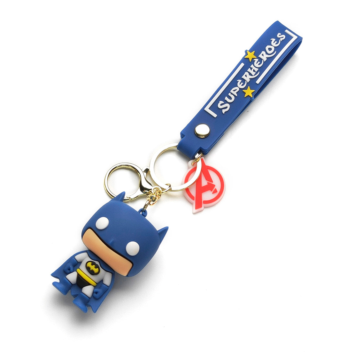 3D PVC Cartoon Keychain