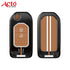 Acto Metal Sapphire Key Cover and Key chain Compatible with Honda City, WR-V, Jazz Pack of 1 Set (Glow in the Night)