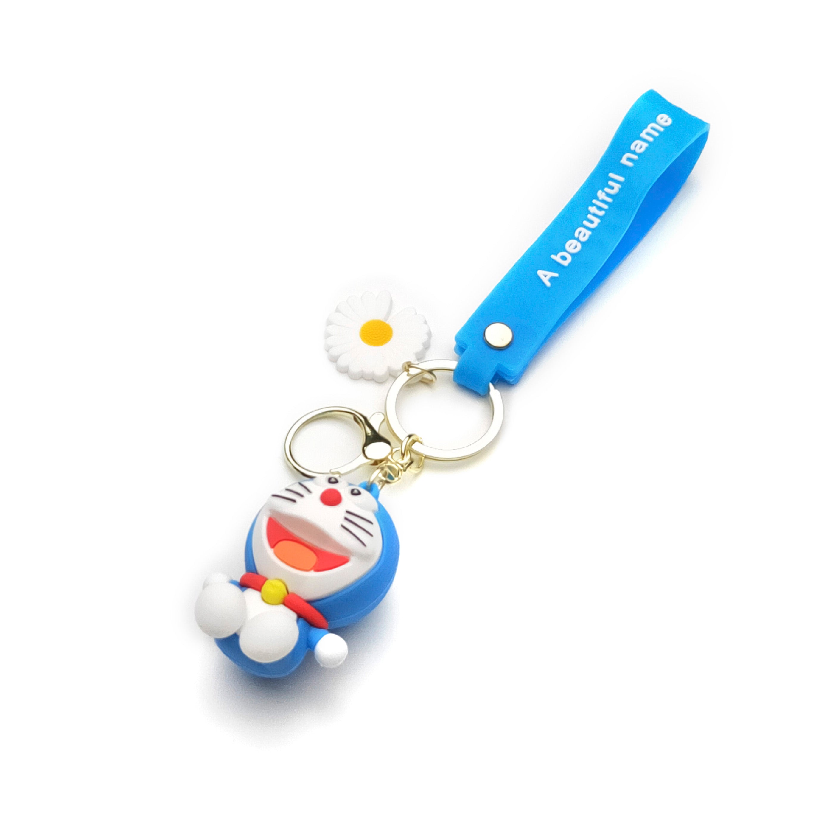 3D PVC Cartoon Keychain