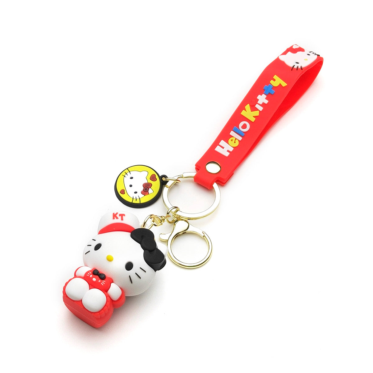 3D PVC Cartoon Keychain