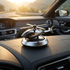 Solar Powered Rotating Helicopter Dashboard Showpiece – Automatic Moving Car Decor