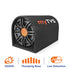 myTVS 8" Active Bass Tube with in Built Amplifier for All Car