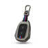 Acto Car Key Cover Metal Silicone Compatible with Renault