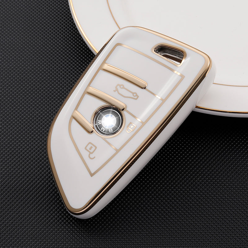 Acto TPU Gold Series Car Key Cover For BMW 1 Series