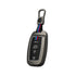 Acto Metal Sapphire Key Cover and Key chain Compatible with KIA Seltos Pack of 1 Set (Glow in the Night)