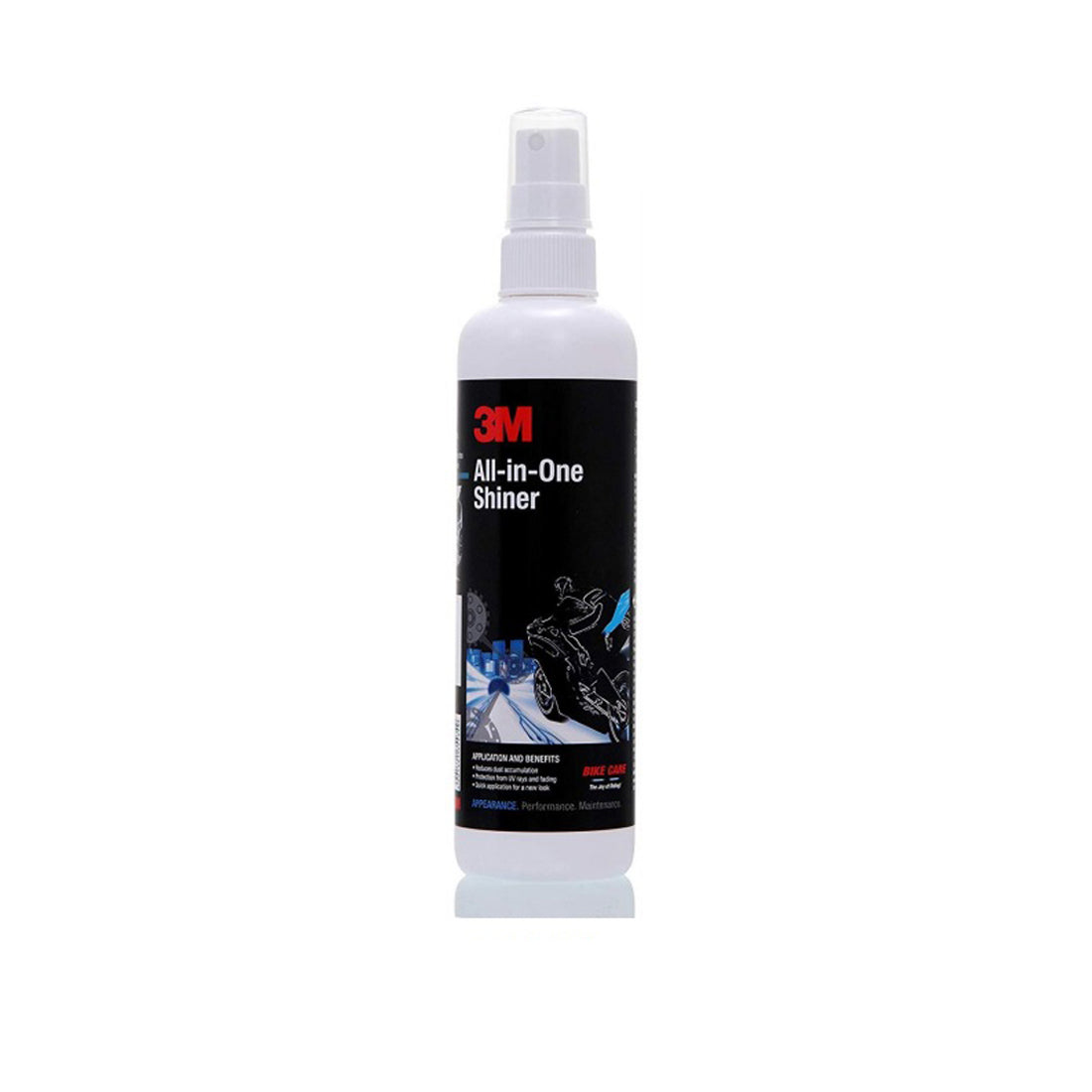 3M All-In-One Shiner (250 Ml) | Restore Shine On Plastic & Leather Parts On Bikes | Reduce Dust Accumulation