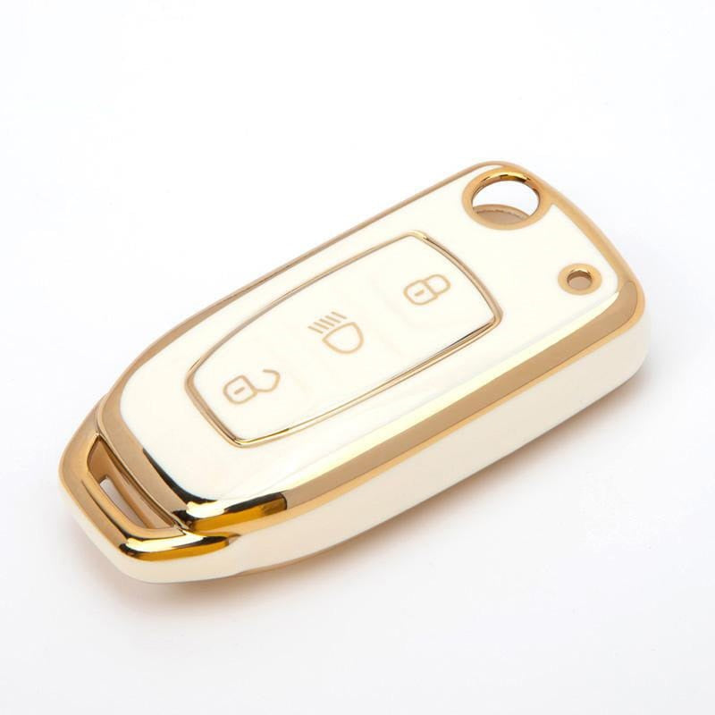 Acto TPU Gold Series Car Key Cover For TATA Tiago