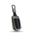 Acto Car Key Cover Metal Silicone Compatible with Tata