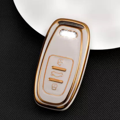 Acto TPU Gold Series Car Key Cover For Audi A6