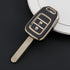 Acto TPU Gold Series Car Key Cover With TPU Gold Key Chain For Honda WR-V