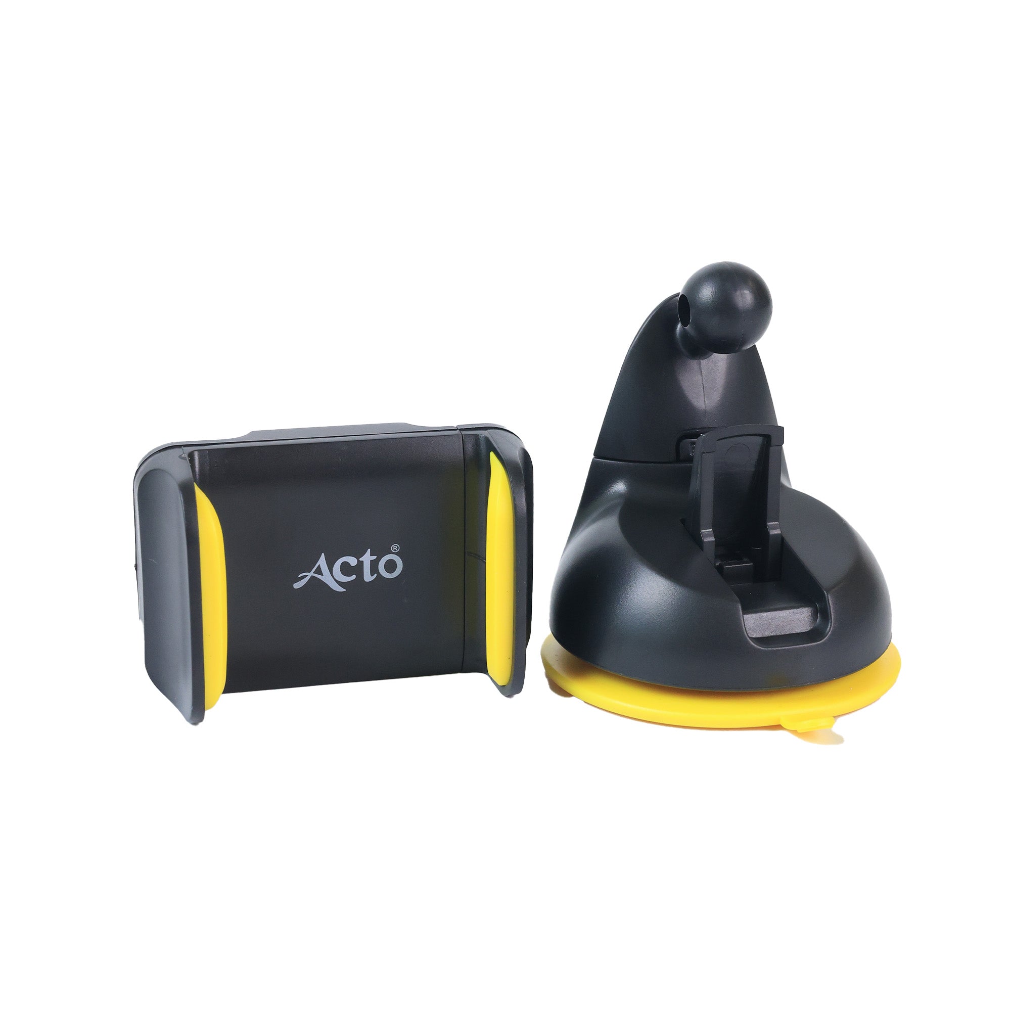 Acto Universal Car Mobile Holder for Dashboard 360  Rotatable for Windscreen & Table Desk