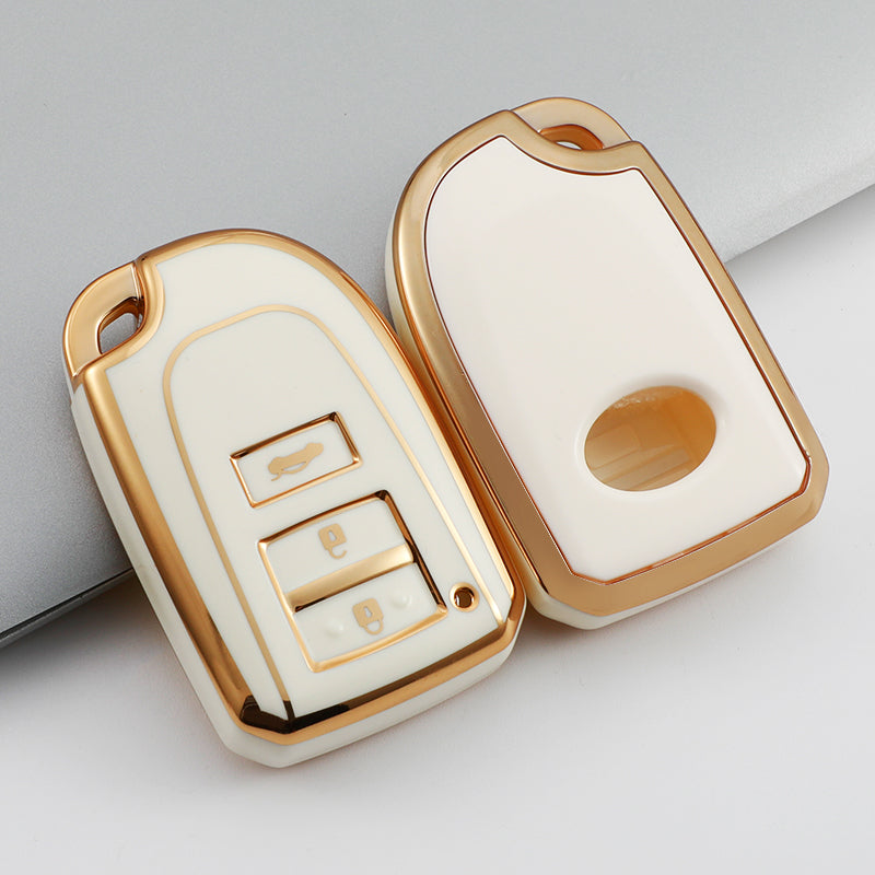 Acto TPU Gold Series Car Key Cover For Toyota Yaris