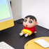 Acto Cute Shin-Chan Mobile & Tablet Holder Phone Stand for Desk, Flexible and Portable Mobile Support for Home or Office Use Character Phone Holder Stand, Desktop Mobile Stand, Red and Yellow