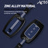 Acto Metal Sapphire Key Cover and Key Chain Compatible with Mahindra Xuv300 Pack of 1 Set (Glow in the Night)