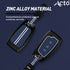Acto Metal Sapphire Key Cover and Key chain Compatible with Hyundai i20 I Kona I Verna 2018 Pack of 1 Set (Glow in the Night)