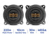 myTVS 4" 2 Way Car Speaker with up-to 220 W