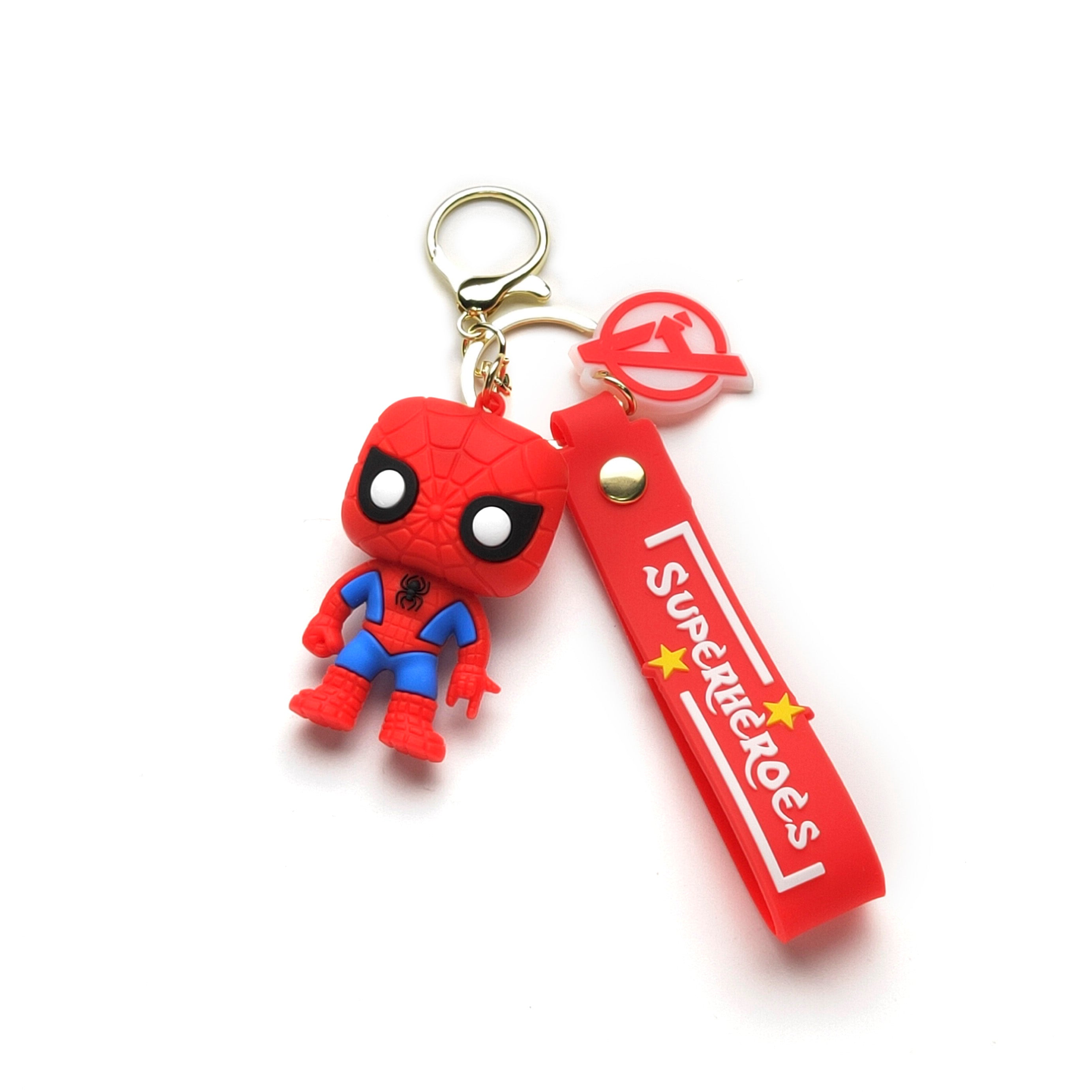 3D PVC Cartoon Keychain