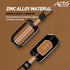 Acto Metal Sapphire Key Cover and Key chain Compatible with Honda City, WR-V, Jazz Pack of 1 Set (Glow in the Night)