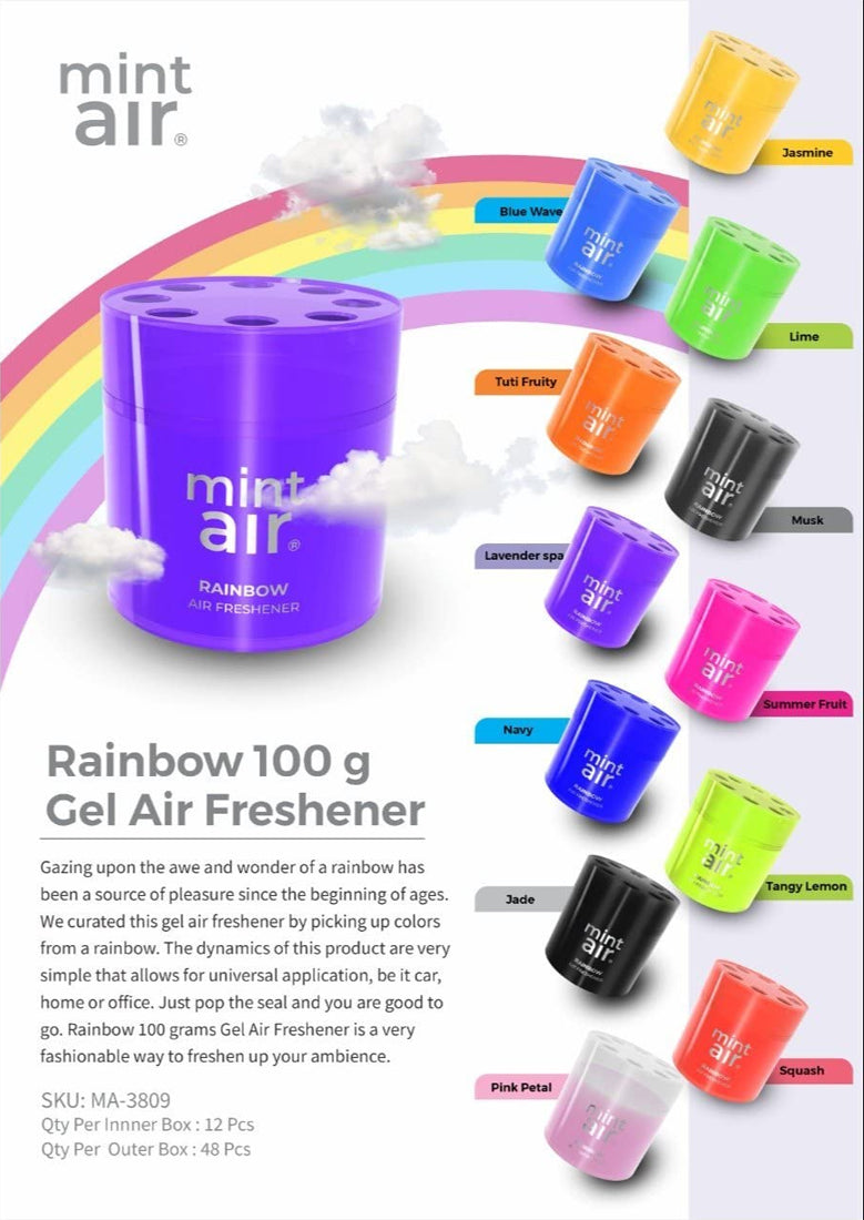 Mint Air Rainbow Car Perfume Air Freshener For Cars