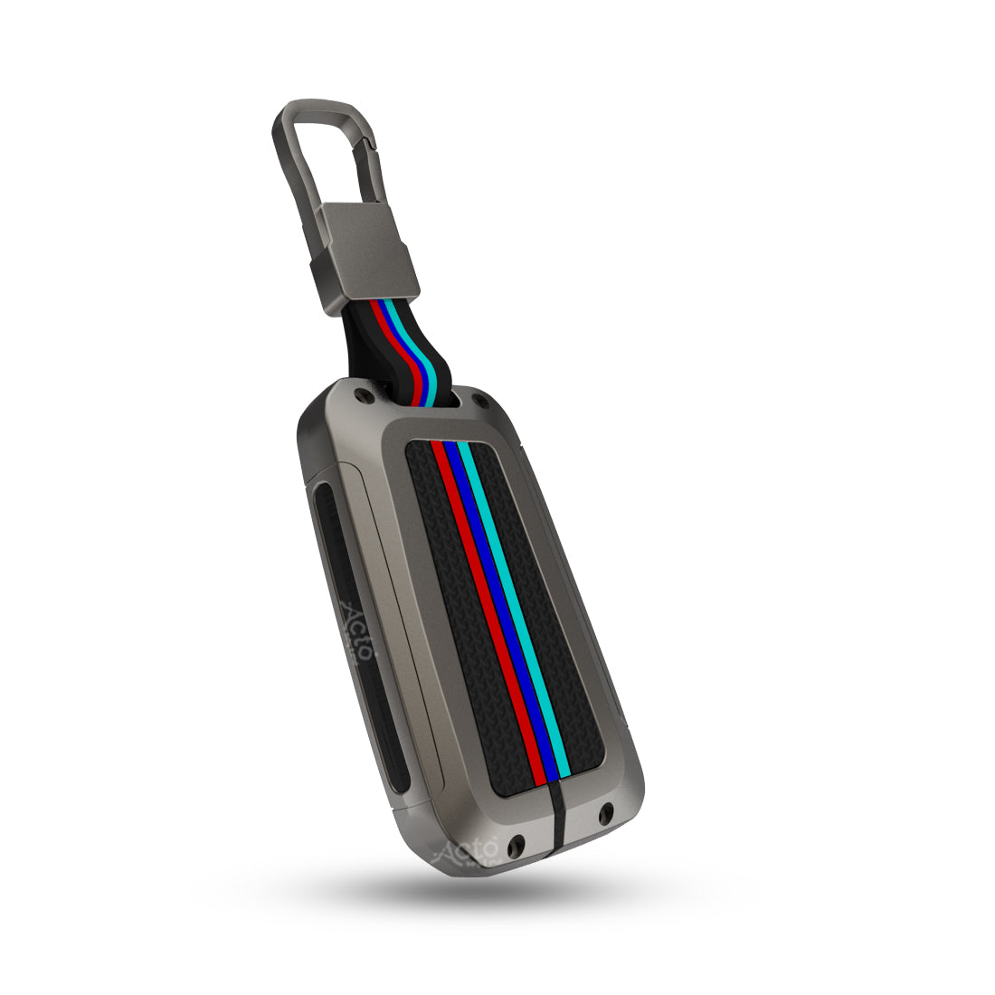 Acto Car Key Cover Metal Silicone Compatible with Skoda