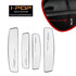 Car I-Pop Simple Door Guard Edge Protector Set Of 4Pcs In White