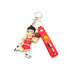 3D PVC Cartoon Keychain Basketball