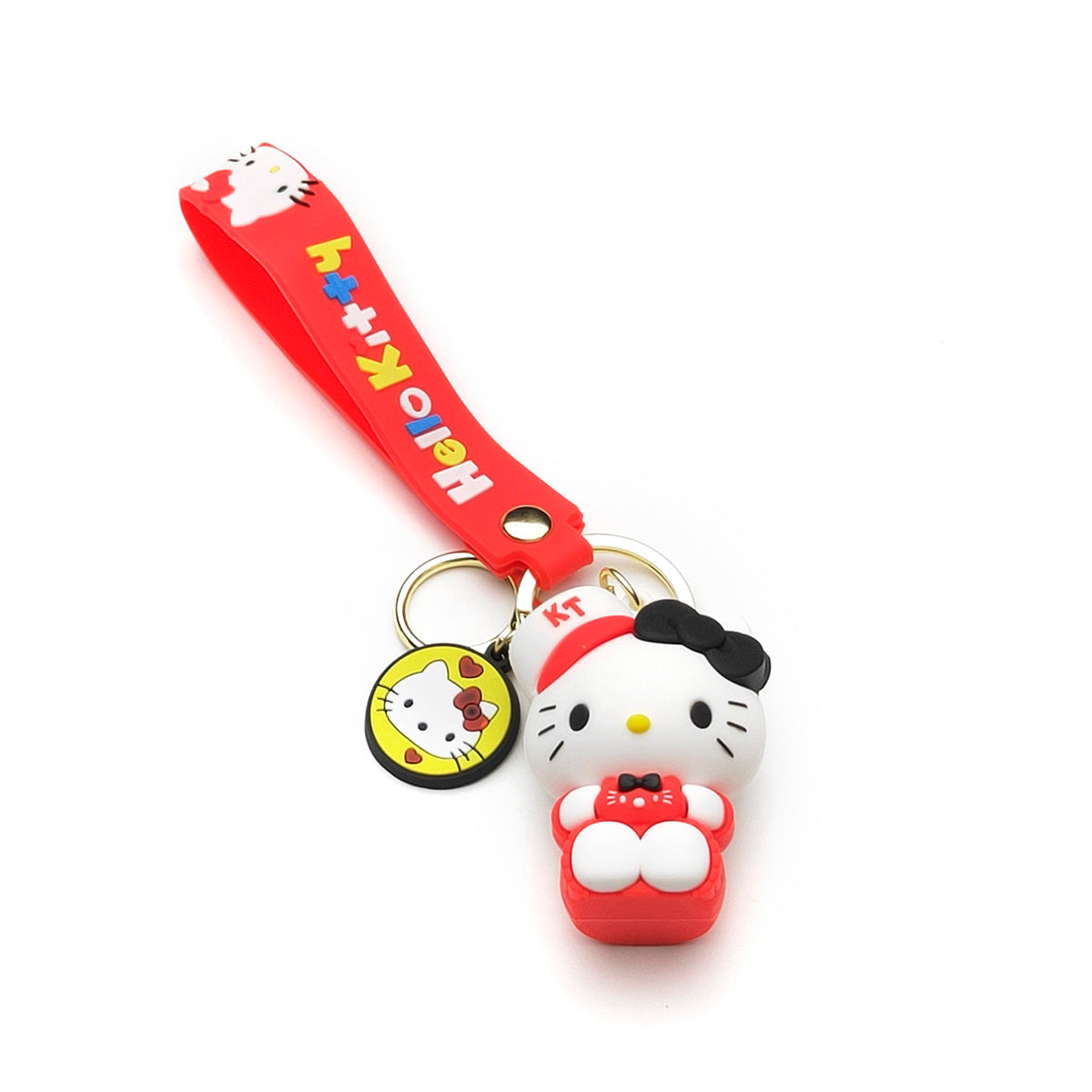 3D PVC Cartoon Keychain