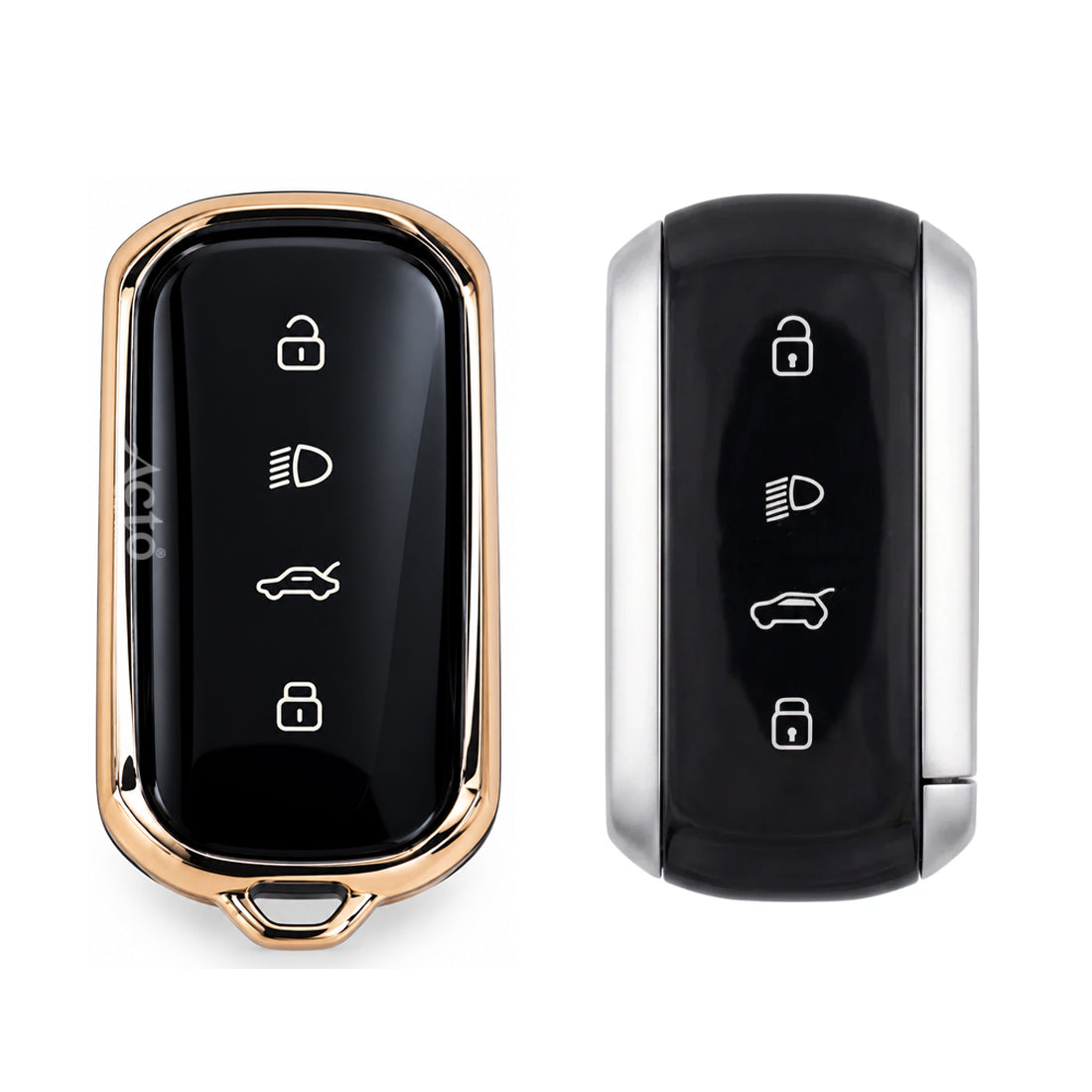 TPU Gold Series Key Cover for Tata Curvv | Sierra - TAT-8