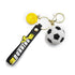 3D PVC Cartoon Keychain Football