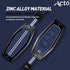 Acto Metal Sapphire Key Cover and Key chain Compatible with Mahindra Xuv500 Pack of 1 Set (Glow in the Night)