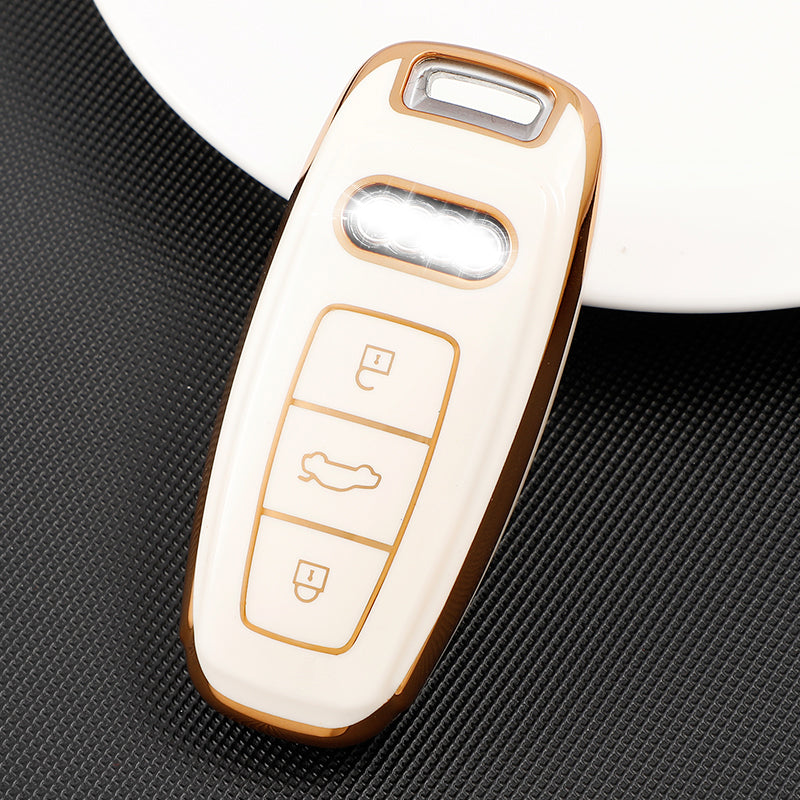 Acto TPU Gold Series Car Key Cover For Audi RS5