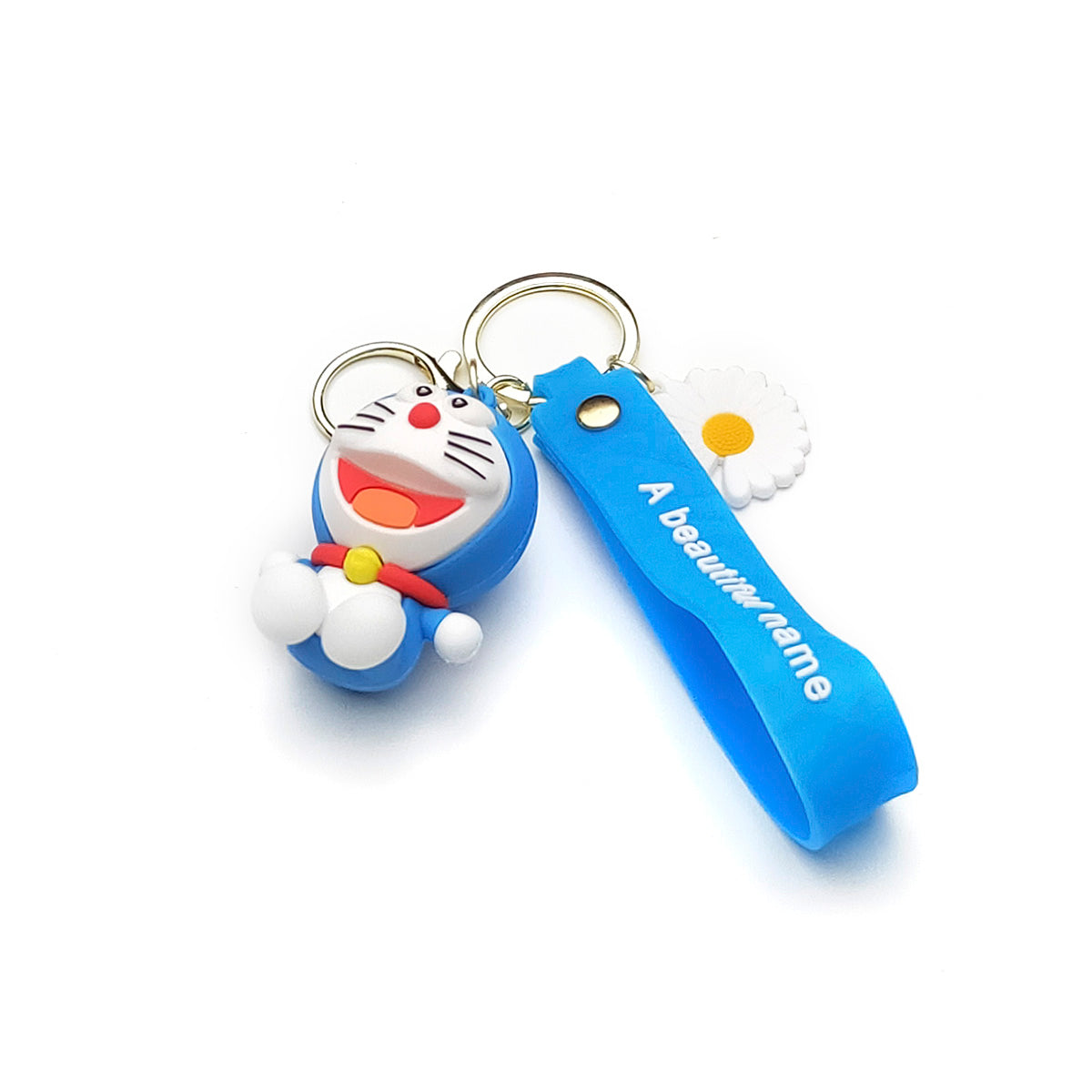 3D PVC Cartoon Keychain