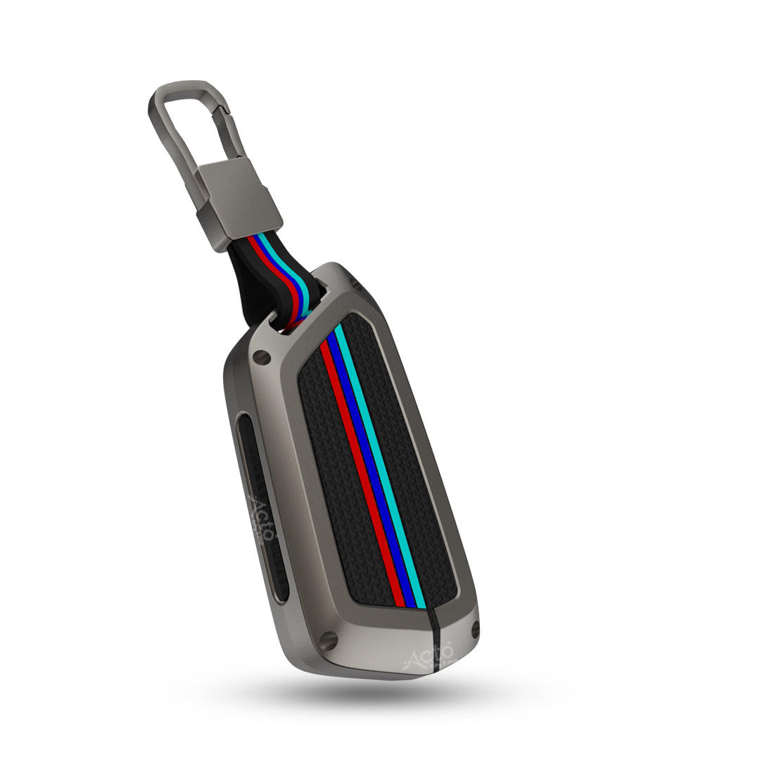 Acto Car Key Cover Metal Silicone Compatible with Skoda