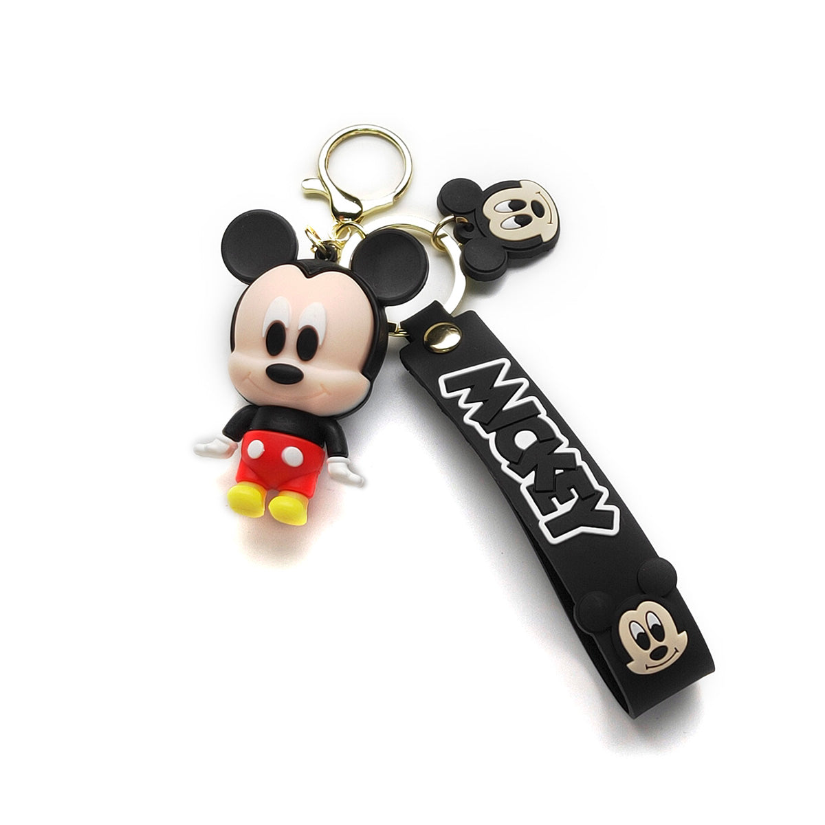 3D PVC Cartoon Keychain Mickey Mouse