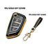 Acto TPU Gold Series Car Key Cover With TPU Gold Key Chain For Xhorse Xhorse Duplicate Key