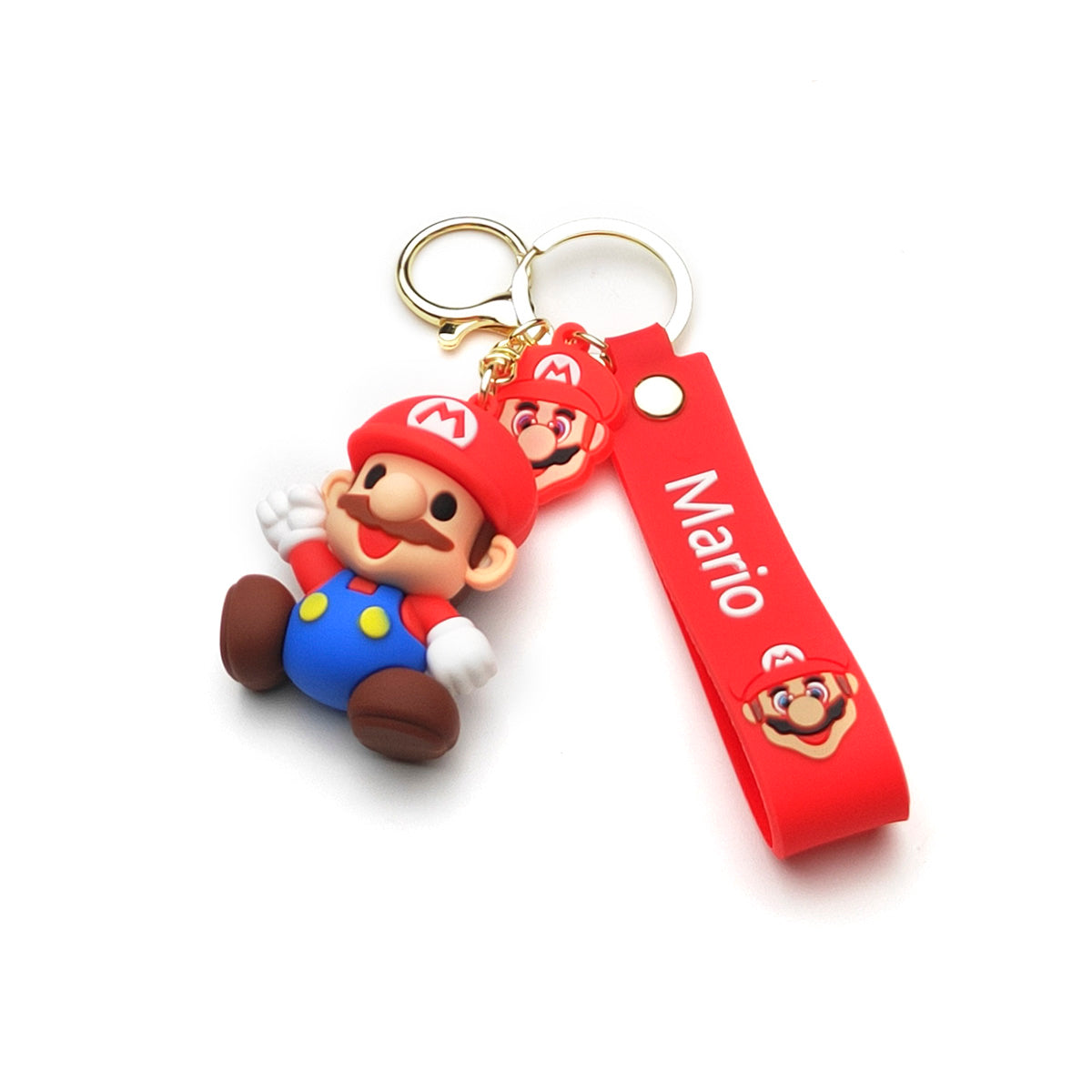 3D PVC Cartoon Keychain