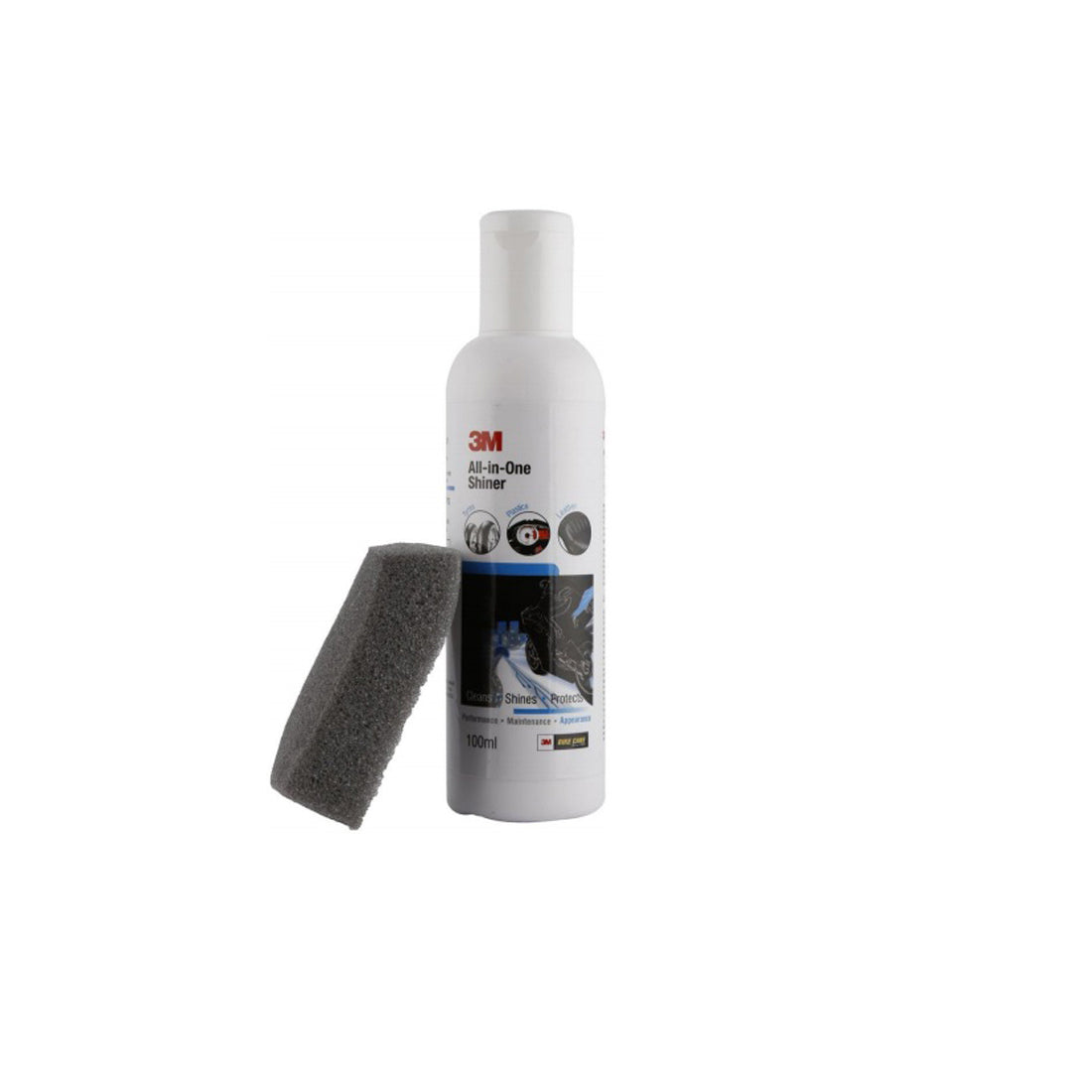 3M All-In-One Shiner (100 Ml) | Restore Shine On Plastic & Leather Parts On Bikes | Reduce Dust Accumulation