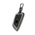 Acto Metal Sapphire Key Cover & Key Chain Compatible with BMW 3 Series, 5 Series, 7 Series, GT Series, M Series & X Series | Premium Metal Smart Key Case | Glow in the Night | 360° Protection | Pack of 1 Set