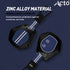 Acto Metal Sapphire Key Cover and Key chain Compatible with Suzuki Swift I Alto I Alto K-10 I Alto 800 I Baleno I Breeza I Celerio I Dzire I Ciaz I Ignis I S-cross I Ertiga I XL-6 I Spresso I Ritz I SX4 I WagonR Pack of 1 Set (Glow in the Night)