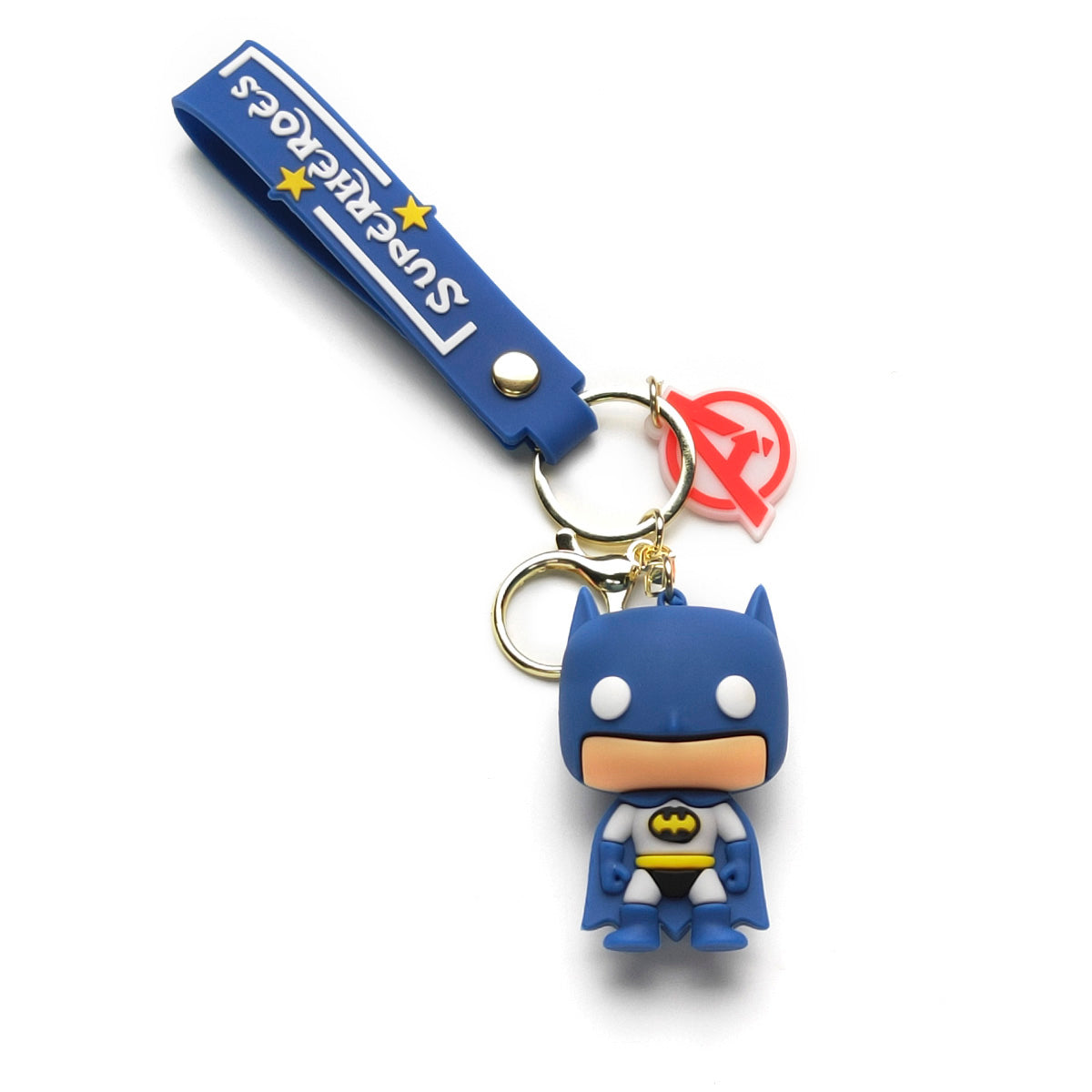 3D PVC Cartoon Keychain