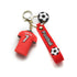 3D PVC Cartoon Keychain Football Jersey