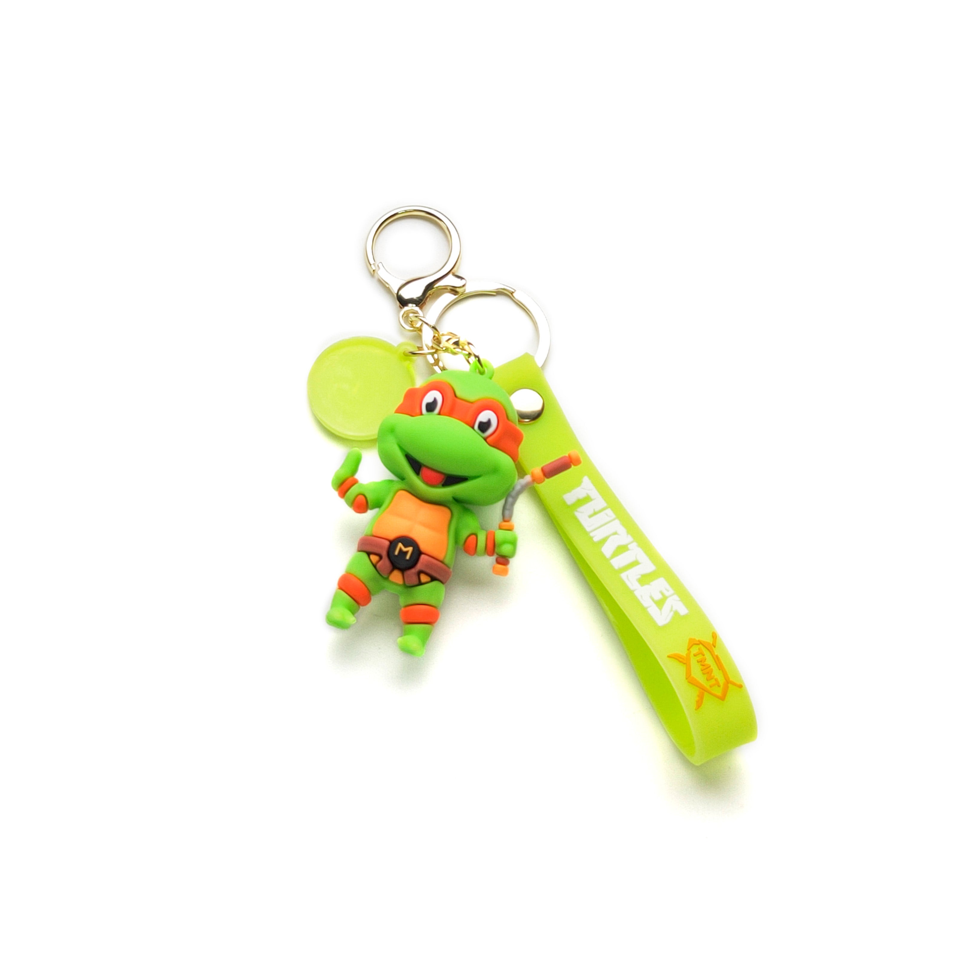 3D PVC Cartoon Keychain Ninja Turtles