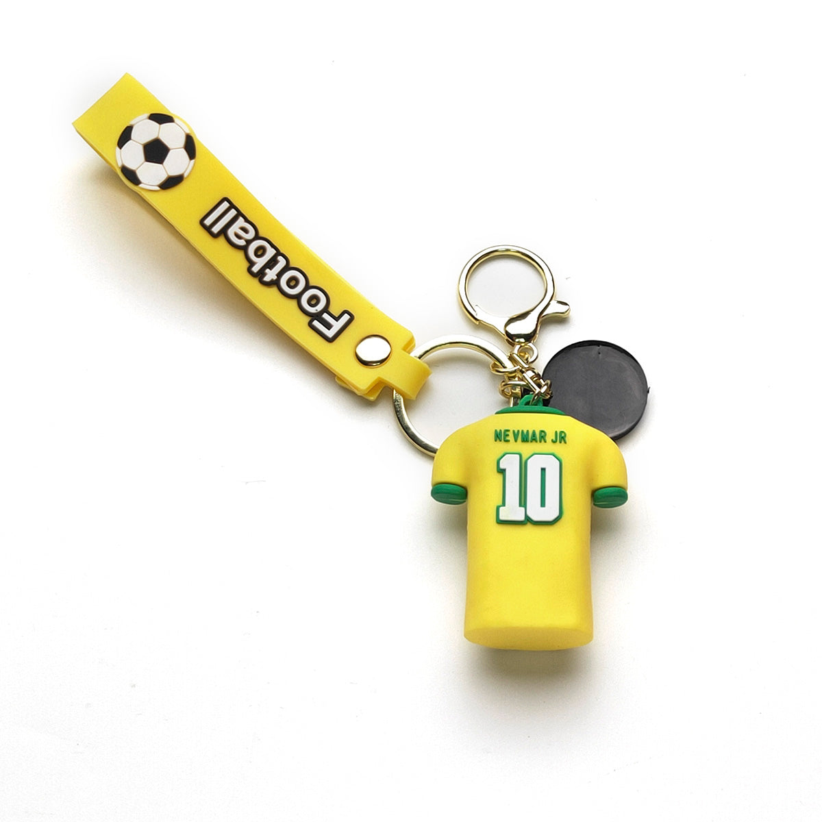 3D PVC Cartoon Keychain Football Jersey