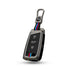Acto Metal Sapphire Key Cover & Key Chain Compatible with Volkswagen & Skoda Jetta, Slavia, Kushaq, Passat, Octavia, Superb, Tiguan, Taigun, Virtus| Glow-in-the-Dark Buttons | 360° Protection | Pack of 1