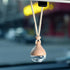 Car Hanging Fragrance Diffuser Essential Oil Diffuser Perfume Aromatherapy Pendant Bottle Car Vials Refillable Oil