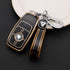 Acto TPU Gold Series Car Key Cover With TPU Gold Key Chain For Mercedes C-Class