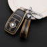 Acto TPU Gold Series Car Key Cover With TPU Gold Key Chain For Mercedes A-Class