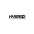 Carsonify 3D Metal Hybrid Car Badge Emblem Sticker | Aluminum Alloy Hybrid Logo Decal | Self-Adhesive Car & Bike Exterior Decoration | Premium Metallic Auto Styling