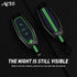 Acto Metal Sapphire Key Cover and Key chain Compatible with Mahindra Xuv500 Pack of 1 Set (Glow in the Night)