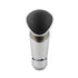 Cut Type Stainless Steel & Leather Gear Knob Universal Car Tuning Replacement Car Accessories